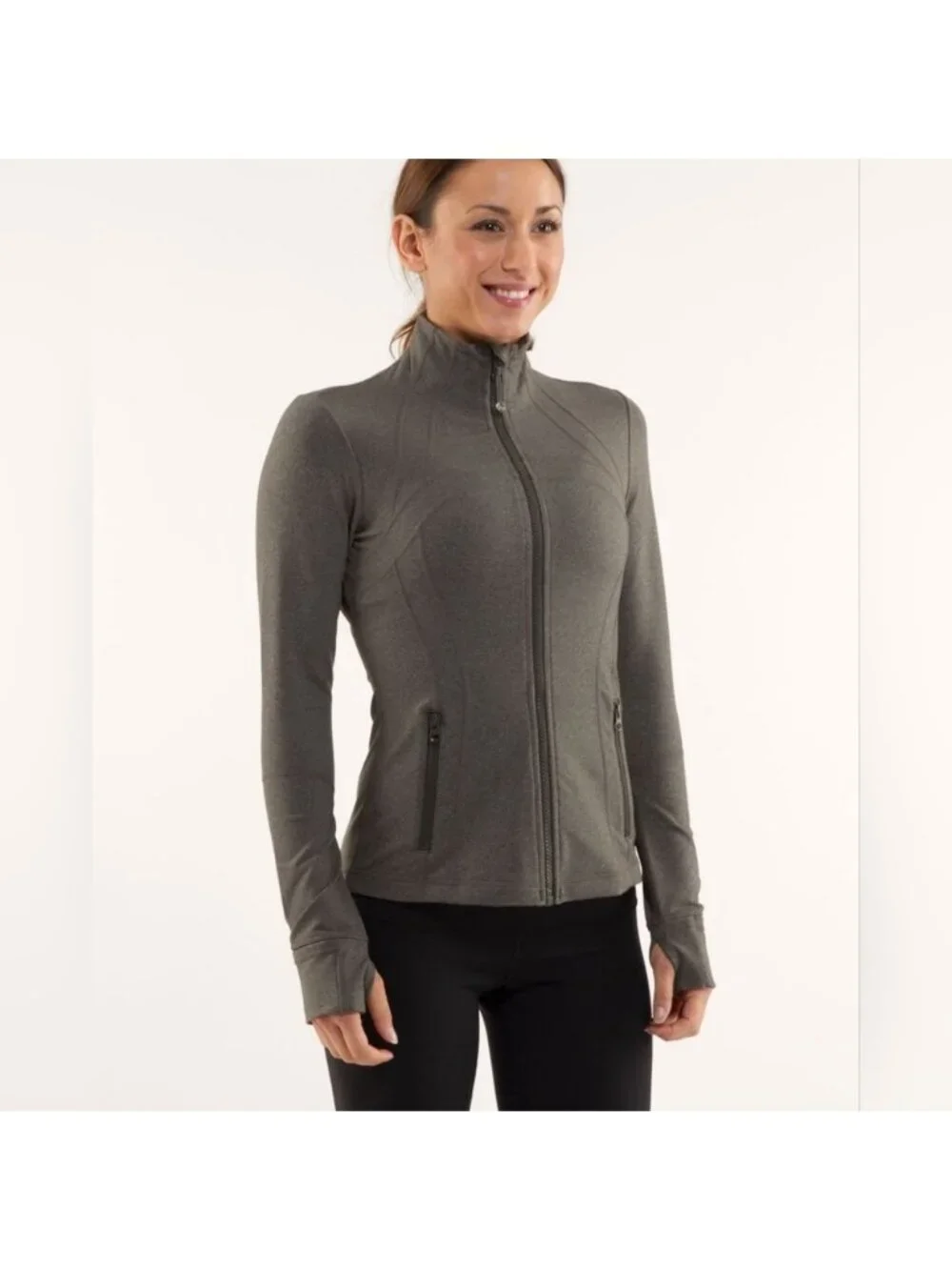 Lululemon Define Jacket Heathered Wren / Wren